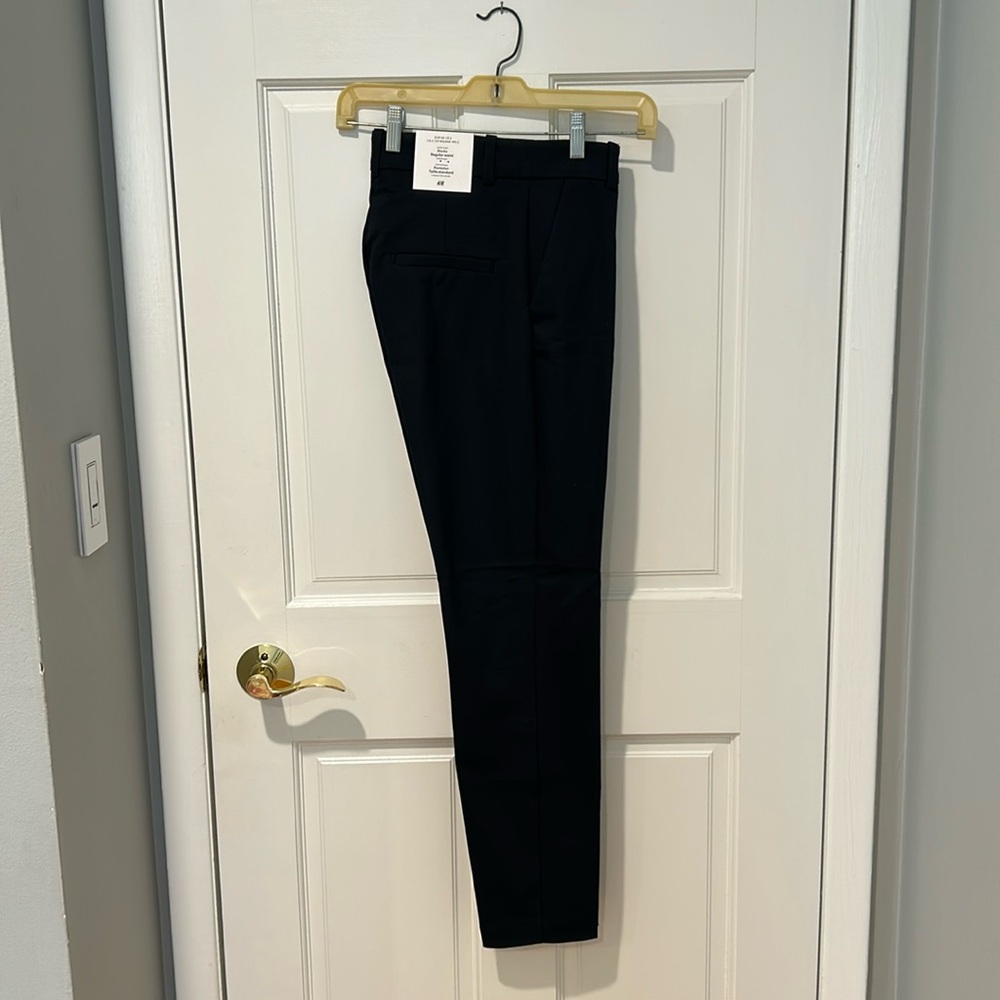 Women’s H&M navy slacks regular waist size 2